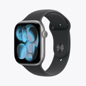 Apple Watch Series 11 46mm - Космический серый (ремень Черный) M/L