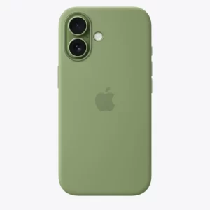 Чехол силиконовый Apple для iPhone 17 - Светлый мох