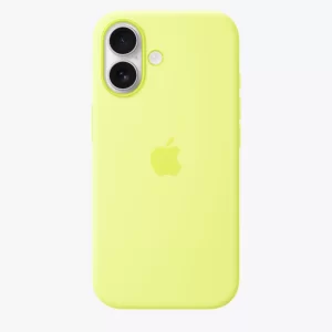 Чехол силиконовый Apple для iPhone 17 - Неоновый желтый